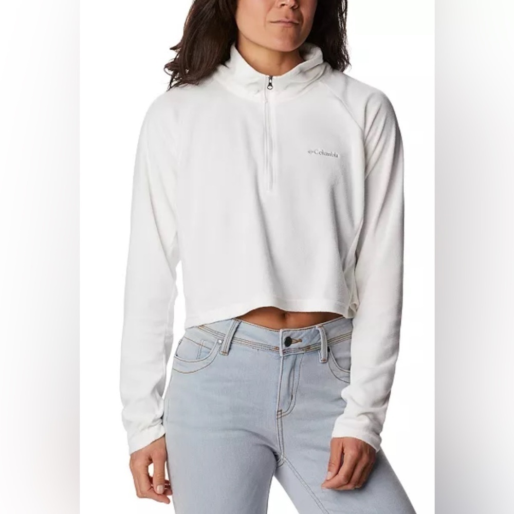 Columbia Glacial Cropped II Fleece 1/2-Zip Top